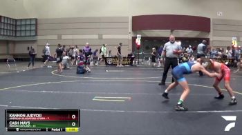 107 lbs Round 5 (6 Team) - Kannon Judycki, American Gladiators-Storm vs Cash Mays, Indiana Outlaws