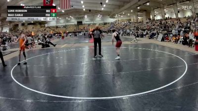 150 lbs Quarterfinals (8 Team) - Max Cable, Pigeon Forge High School vs Luke Robison, Munford High School