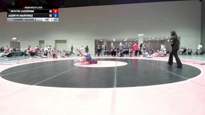 115 lbs Champ. Round 2 - Jaylyn Lazzerini, OK vs Jazmyn Martinez, OK