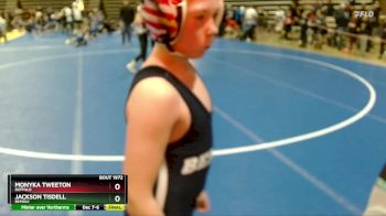 100 lbs 5th Place Match - Jackson Tisdell, Bemidji vs Monyka Tweeton, Buffalo