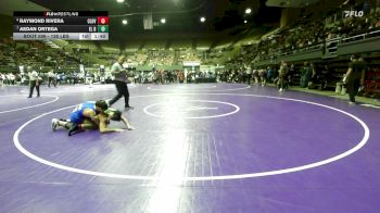 138 lbs Quarterfinal - Raymond Rivera, Clovis vs Aedan Ortega, El Diamante