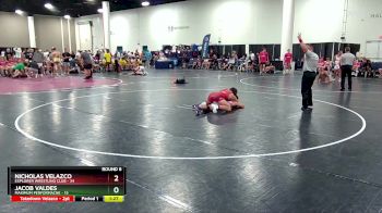 165 lbs Round 6 (10 Team) - Jacob Valdes, Maximum Performacne vs Nicholas Velazco, Explorer Wrestling Club