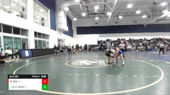 113 lbs Cons. Round 2 - Braxden O`Brien, Temescal Canyon vs Mason Box, Canyon