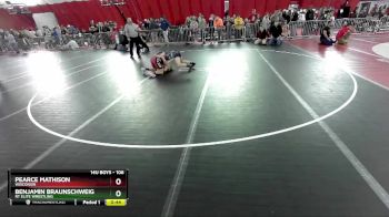 106 lbs Champ. Round 1 - Benjamin Braunschweig, RT Elite Wrestling vs Pearce Mathison, Wisconsin