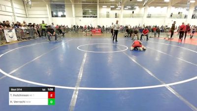 81 lbs Round Of 16 - Trent Hutchinson, ME Trappers WC vs Henry Verrochi, New England Gold WC