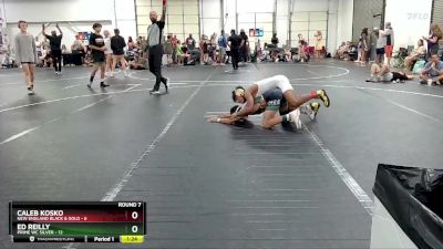 106 lbs Round 7 (8 Team) - Caleb Kosko, New England Black & Gold vs Ed Reilly, Prime WC Silver