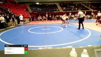 119 lbs Final - Jonas Howell, Dark Cloud Wrestling Club vs Dalton Reed, Pawhuska Elks Takedown