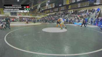 190 lbs Champ. Round 2 - Christopher Castro, Palm Desert vs William Martinez Gutierrez, Corona Centennial