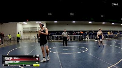 150 lbs Round 4 - Corbin Heugly, Trinity vs Robert McFall, Cape Fear