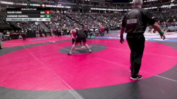 285-2A Cons. Round 1 - Valor Long, North Fork High School vs Carmine Burrell, Wray