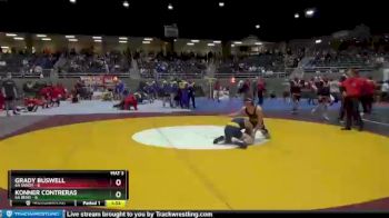 126 lbs Semis & 1st Wrestleback (8 Team) - Grady Buswell, 6A Sandy vs Konner Contreras, 6A Bend