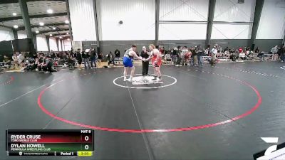 285 lbs Round 3 - Ryder Cruse, Toro World Club vs Dylan Howell, Peninsula Wrestling Club