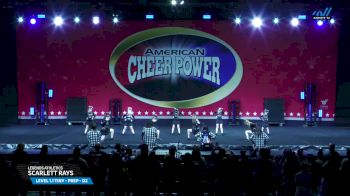Legends Athletics - Scarlett Rays [2025 L1.1 Tiny - PREP - D2 Day 1] 2025 Cheer Power Grand Nationals