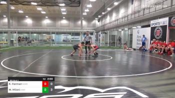 102 lbs Prelims - Kaden Harman, No Mercy vs Marcello Milani, Team USA-Kansas