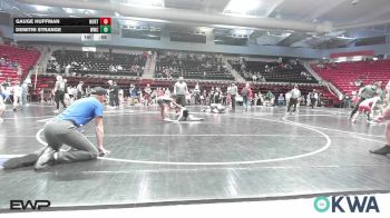 70 lbs 3rd Place - Gauge Huffman, Northeast Take Down Club vs Demitri Strange, Woodland Wrestling Club