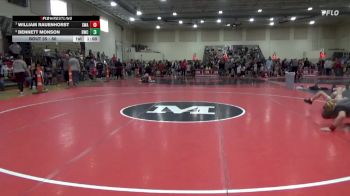 80 lbs Quarterfinal - Bennett Monson, Bison Wrestling Club vs William Rauenhorst, Summit Wrestling Academy