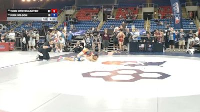 144 lbs Cons. Rd Of 32 - Todd Whitescarver, Montana vs Kirk Wilson, Nebraska