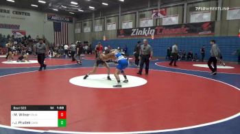 170 lbs Quarterfinal - Max Wilner, Fountain Valley vs Jake Prudek, Caruthers