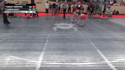 76_G lbs Consi Of 8 #2 - Kinsley Dempster, Trinity vs Camryn Scott, Bellefonte