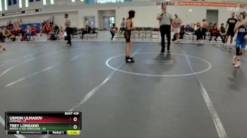 88-92 lbs Round 5 - Usmon Ulmasov, Caveman vs Trey Longano, World Class Wrestling