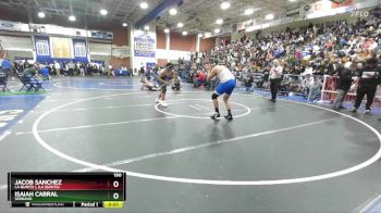 190 lbs Cons. Round 2 - Isaiah Cabral, Serrano vs Jacob Sanchez, La Quinta L (La Quinta)