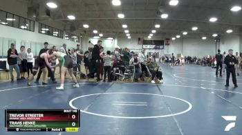 218 lbs 1st Place Match - Travis Henke, Southwest Region Affiliated vs Trevor Streeter, Onaway Area Wrestling