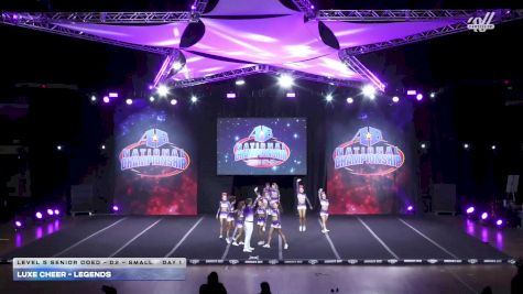Luxe Cheer - Legends [2025 L5 Senior Coed - D2 - Small Day 1] 2025 America's Best Grand Nationals