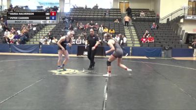 131 lbs 3rd Place Match - Piper Cadden, Chadron vs Hania Halverson, Colorado Mesa University