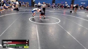 145 lbs Round 1 - Abby Moorehead, Lincoln East vs Sara Anaya, Lexington