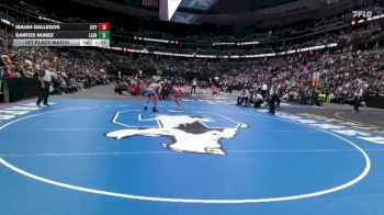 150-3A 1st Place Match - Isaiah Gallegos, Jefferson vs Santos Nunez, La Junta
