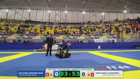 ANA GLENDA FERNANDES SOUSA vs MARIA HELENA JACOME FERNANDES 2026 FPJJ Circuito Paulista GI Etapa 3