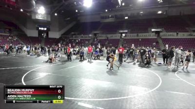 80 lbs 3rd Place Match - Aiden Maltezo, Canon City Wrestling Club vs Beaudin Murphy, Billings Wrestling Club