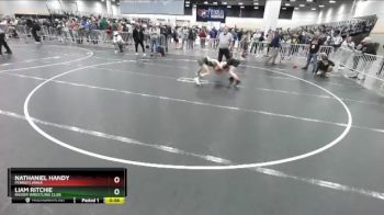 106 lbs Cons. Round 4 - Nathaniel Handy, Pennsylvania vs Liam Ritchie, Raider Wrestling Club