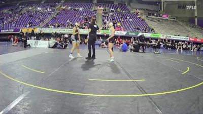 117 lbs Quarters & 1st Wb (16 Team) - Sereena Baca, Quincy vs Mikayla Garcia, North Central College