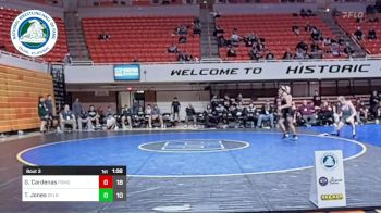 132 lbs Rr Rnd 2 - Geno Cardenas, Pomona vs Trevor Jones, Delbarton High School