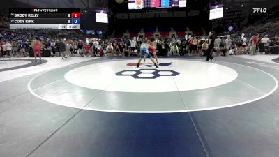 175 lbs Cons. Rd Of 16 - Brody Kelly, IL vs Cody Kirk, AL