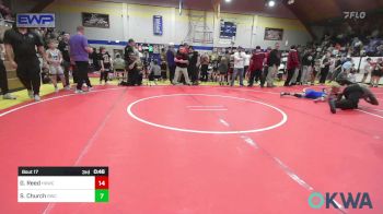 58 lbs Rr Rnd 2 - Ethan Gann, Raw Wrestling Club vs Sawyer Bagwill, Berryhill Wrestling Club