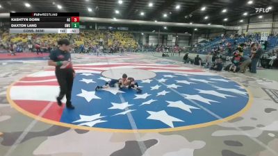 45 lbs Cons. Semi - Kashtyn Dorn, Adrian City vs Daxton Lang, Gering Wrestling Club