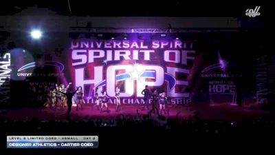 Designer Athletics - CARTIER COED [2026 L6 Limited Coed - XSmall Day 2] 2026 Spirit of Hope Grand Nationals