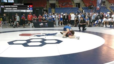 113 lbs Champ. Rd Of 128 - Hunter Pierson, Indiana vs Brodey Lewis, Wisconsin