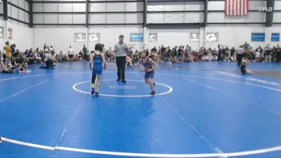 65 lbs Round 1 (3 Team) - Jude Navarro, GREAT NECK WRESTLING CLUB GREEN vs Hunter Long, EASTERN CAROLINA WRESTLING ACADEMY