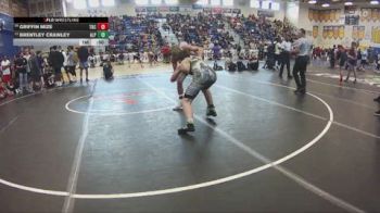138 lbs Cons. Round 5 - Griffin Mize, Plant High/South Tampa Wrestling Club vs Brentley Crawley, Alpha