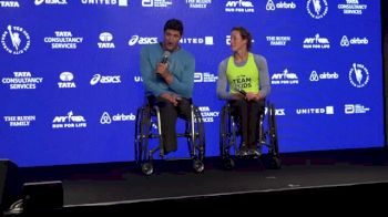 TCS NYC Marathon Wheelchair Press Conference