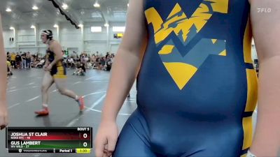 285 lbs Round 2 (6 Team) - Gus Lambert, WV Wild vs Joshua St Clair, Noke RTC