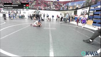 52 lbs Consi Of 4 - Maverick Meadows, Tuttle Wrestling Club vs Jace Wright, Tuttle Wrestling Club