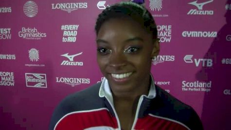 Simone Biles Gets Beam Redemption, Earns 2 More Golds - Event Finals, 2015 World Championships