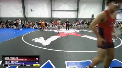 144 lbs Champ. Round 2 - Jose Fockler, Thurston County Wrestling Club vs Noah Koyama, Askeo International Mat Club