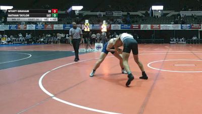 190 lbs Finals (2 Team) - Nathan Taylor, Eastern View vs Wyatt Graham, Western Branch