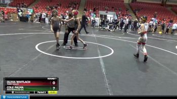 72 lbs Quarterfinal - Griffin Smith, Grizzlies vs Lucas Mazzarella, Olmsted Falls