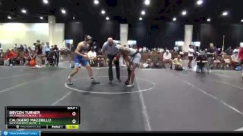 170 lbs Finals (2 Team) - Brycen Turner, Backyard Boyz Black vs Calogero Mazzrillo, Backyard Boyz White